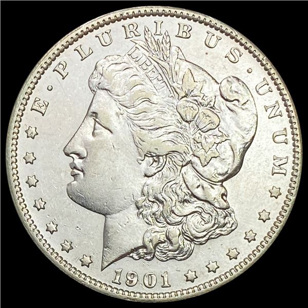 1901-S Morgan Silver Dollar CLOSELY UNCIRCULATED