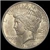 Image 1 : 1921 Silver Peace Dollar CLOSELY UNCIRCULATED
