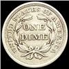 Image 2 : 1853 Arrows Seated Liberty Dime CLOSELY UNCIRCULATED