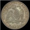 Image 2 : 1877 Seated Liberty Half Dollar CLOSELY UNCIRCULATED