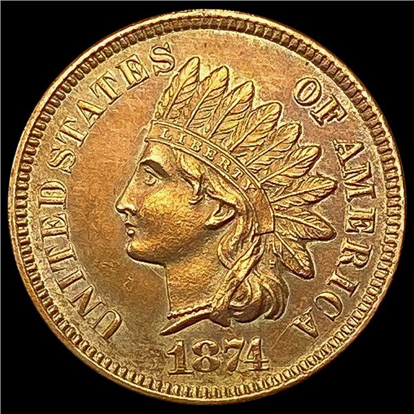 1874 Indian Head Cent UNCIRCULATED