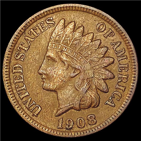 1908-S Indian Head Cent NEARLY UNCIRCULATED