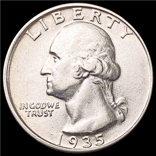 1935-D Washington Silver Quarter UNCIRCULATED