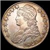 Image 1 : 1827 Sq Bs 2 Capped Bust Half Dollar CLOSELY UNCIRCULATED