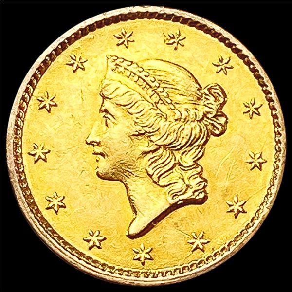 1853 Rare Gold Dollar UNCIRCULATED