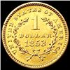 Image 2 : 1853 Rare Gold Dollar UNCIRCULATED