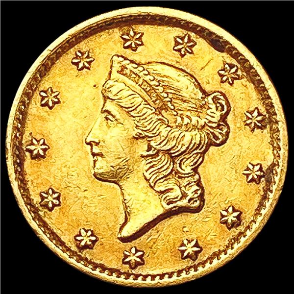 1853 Rare Gold Dollar UNCIRCULATED