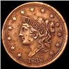 Image 1 : 1838 Coronet Head Large Cent CLOSELY UNCIRCULATED