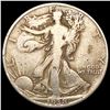Image 1 : 1938-D Walking Liberty Half Dollar NICELY CIRCULATED