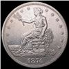 Image 1 : 1874-S Silver Trade Dollar CLOSELY UNCIRCULATED