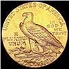 Image 2 : 1909 $2.50 Gold Quarter Eagle CLOSELY UNCIRCULATED