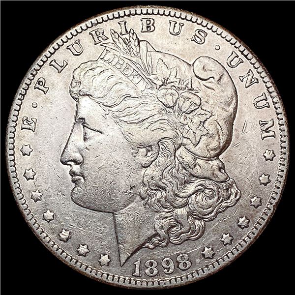 1898-S Morgan Silver Dollar CLOSELY UNCIRCULATED