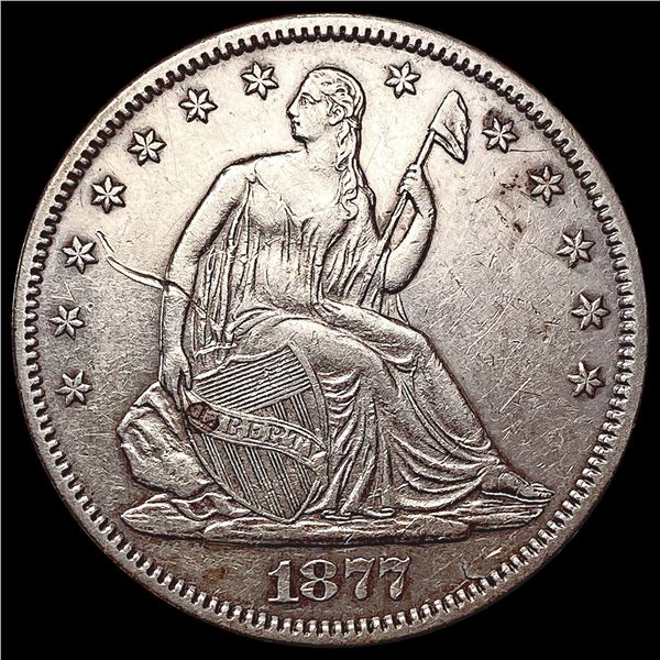 1877-S Seated Liberty Half Dollar CLOSELY UNCIRCULATED