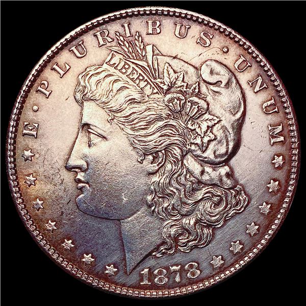 1878-S Morgan Silver Dollar CLOSELY UNCIRCULATED