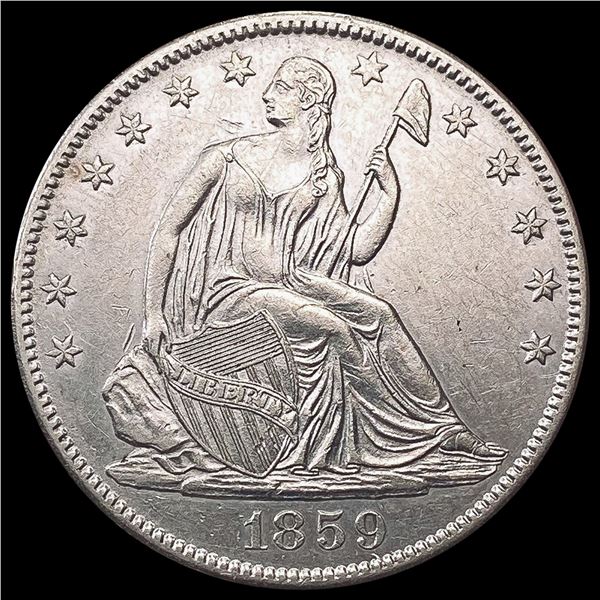 1859-O Seated Liberty Half Dollar UNCIRCULATED