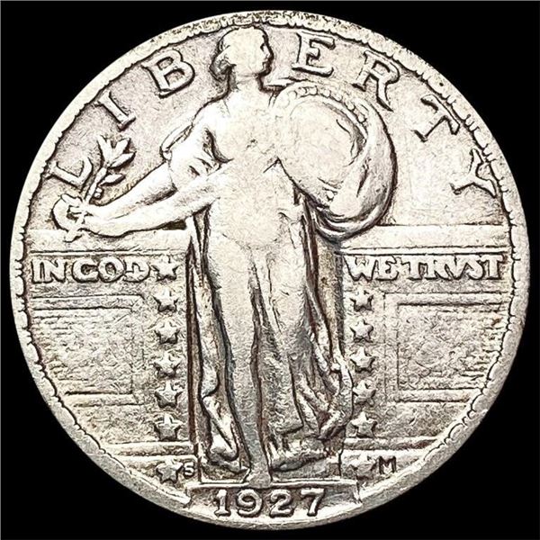 1927-S Standing Liberty Quarter LIGHTLY CIRCULATED