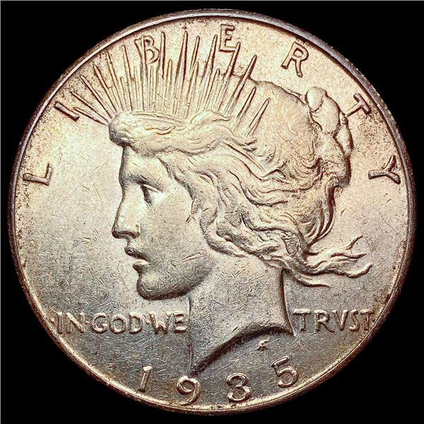 1935-S Silver Peace Dollar CLOSELY UNCIRCULATED