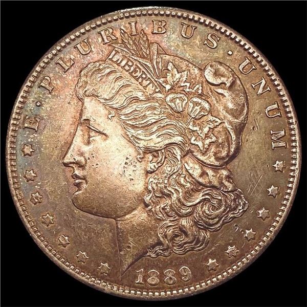 1889-S Morgan Silver Dollar CLOSELY UNCIRCULATED