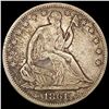Image 1 : 1861 Seated Liberty Half Dollar ABOUT UNCIRCULATED