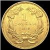Image 2 : 1862 Rare Gold Dollar CLOSELY UNCIRCULATED