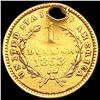 Image 2 : 1853 Rare Gold Dollar HIGH GRADE