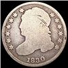 Image 1 : 1830 Capped Bust Dime NICELY CIRCULATED