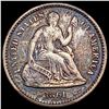 Image 1 : 1861 Seated Liberty Half Dime LIGHTLY CIRCULATED