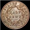 Image 2 : 1834 Classic Head Half Cent CLOSELY UNCIRCULATED