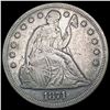 Image 1 : 1871 Seated Liberty Dollar NICELY CIRCULATED