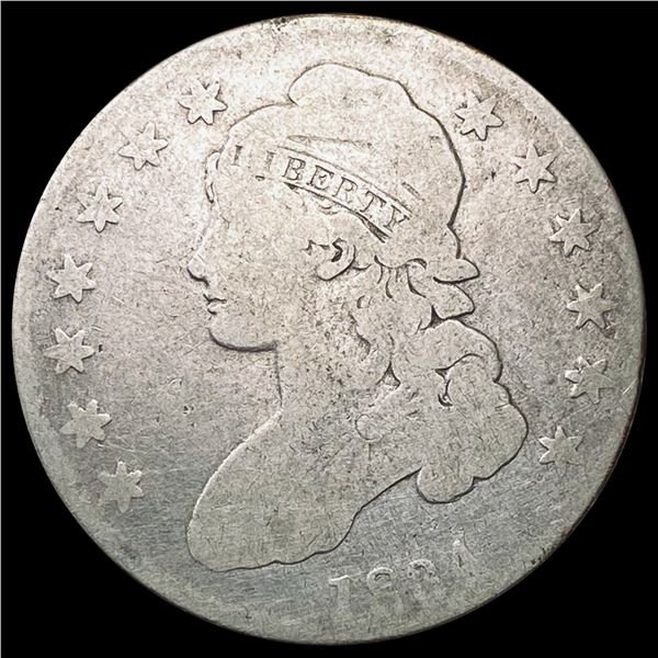 1834 Capped Bust Half Dollar NICELY CIRCULATED