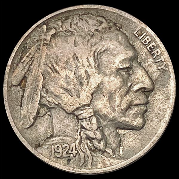 1924-D Buffalo Nickel LIGHTLY CIRCULATED
