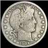 Image 1 : 1904-S Barber Half Dollar NICELY CIRCULATED