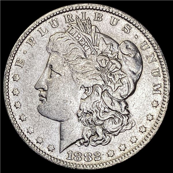 1882 Morgan Silver Dollar NEARLY UNCIRCULATED