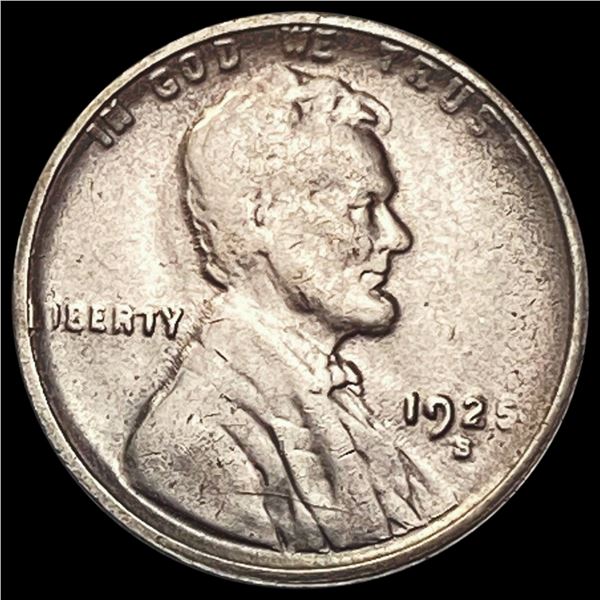 1925-S Lincoln Wheat Cent HIGH GRADE