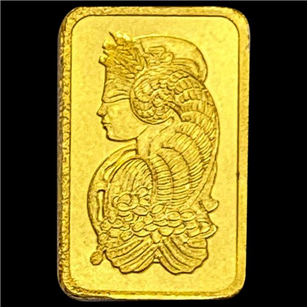This is not a coin; it's a PAMP Suisse 1 HIGH GRADE