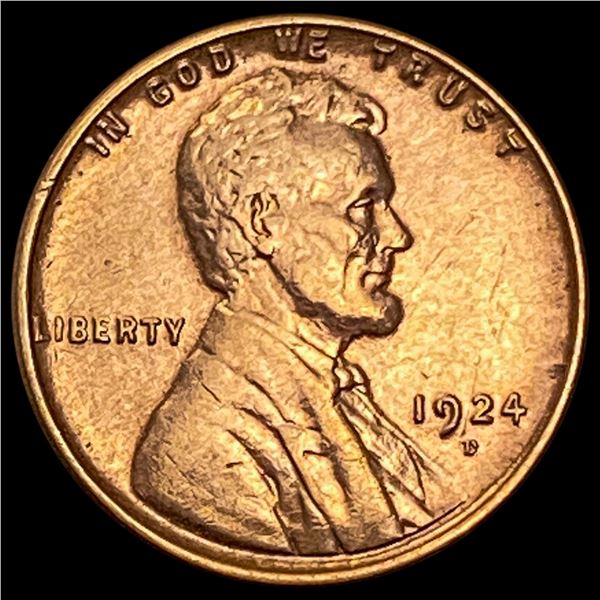 1924-D Lincoln Wheat Cent CLOSELY UNCIRCULATED