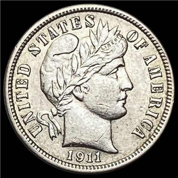 1911 Barber Dime UNCIRCULATED