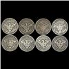 Image 2 : 1909 Barber Half Dollar   1913 Barber Ha LIGHTLY CIRCULATED