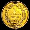 Image 2 : 1858 Indian Princess Head Gold Dollar HIGH GRADE