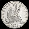 Image 1 : 1853 Arrows Seated Liberty Half Dollar CLOSELY UNCIRCULATED