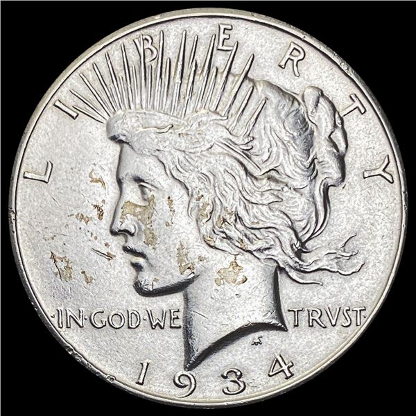1934 Peace Dollar CLOSELY UNCIRCULATED