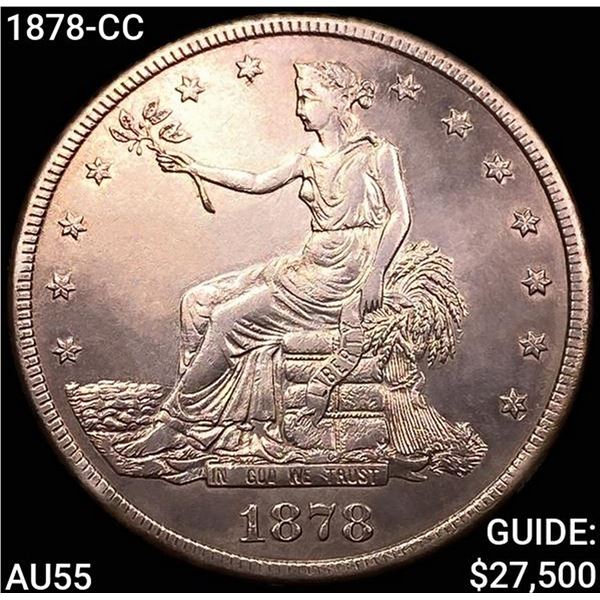 1878-CC Silver Trade Dollar HIGH GRADE