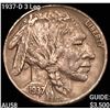 1937-D 3 Leg Buffalo Nickel CHOICE AU