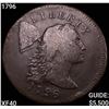Image 1 : 1796 Liberty Cap Large Cent NEARLY UNCIRCULATED