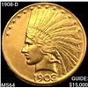 Image 1 : 1908-D $10 Gold Eagle CHOICE BU