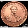 Image 1 : 1847 Kingdom of Hawaii Cent CHOICE BU RD