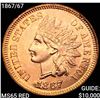 Image 1 : 1867/67 Indian Head Cent GEM BU RD