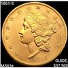 Image 1 : 1861-S $20 Gold Double Eagle CHOICE BU+