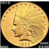 Image 1 : 1911-D $10 Gold Eagle UNCIRCULATED