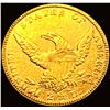 Image 2 : 1839-C $2.50 Gold Quarter Eagle UNCIRCULATED
